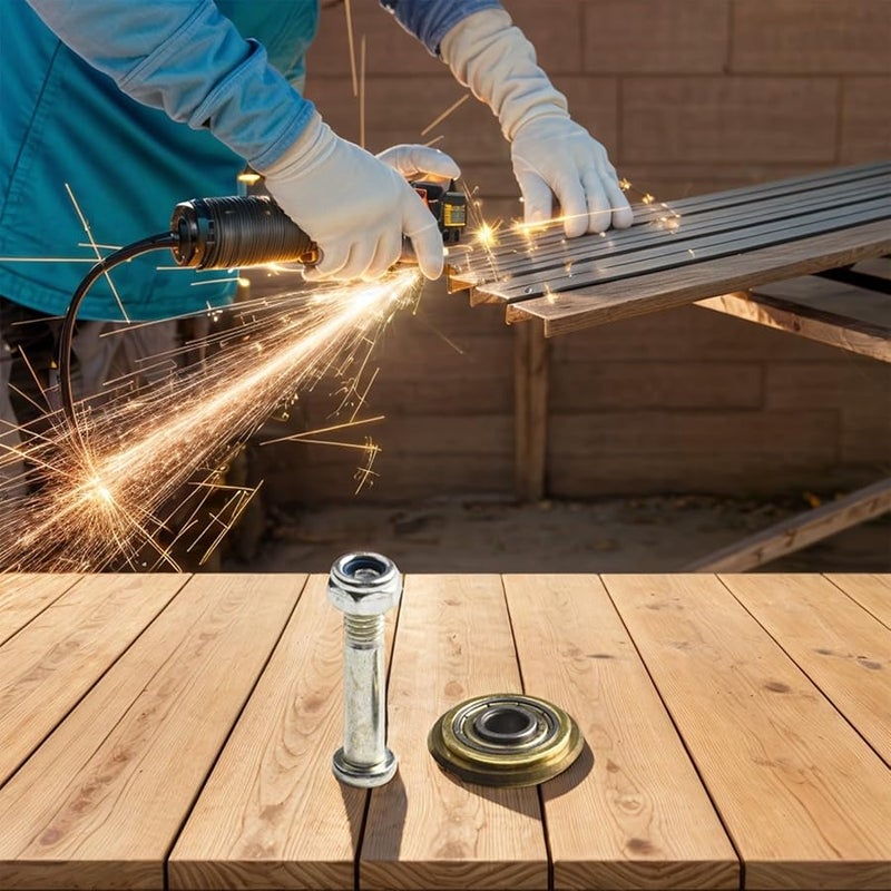 Tile Cutter Replacement Wheels 22mm Metal Blade Kit for Manual Ceramic Cutting Machine 3 Sets - Image 3