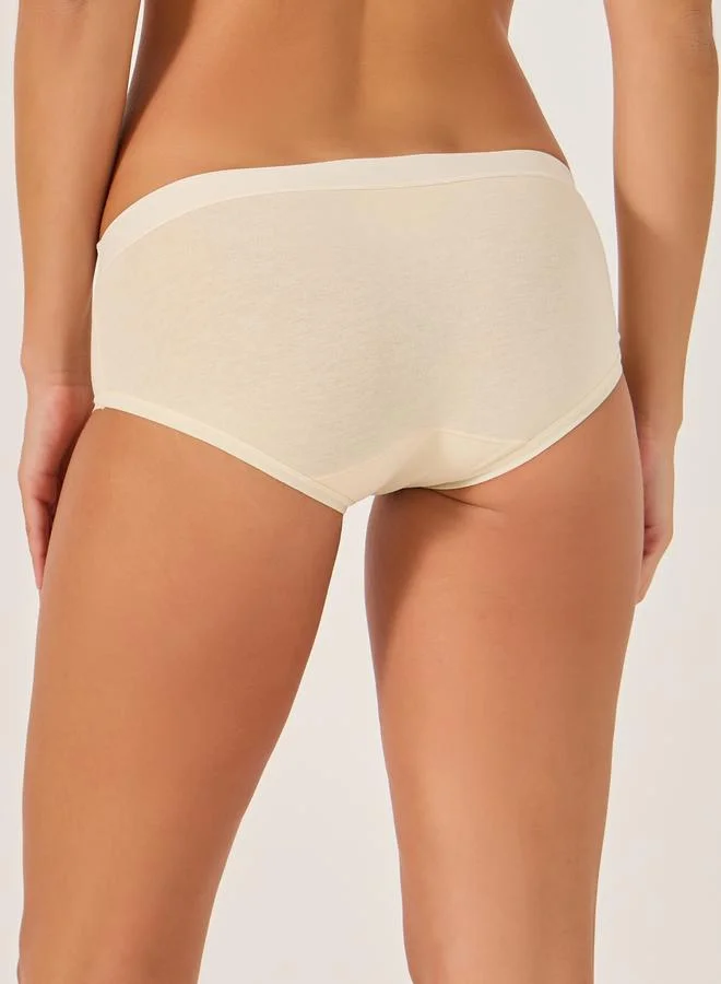 Styli Pack of 2 - Print Detail Waistband Full Briefs