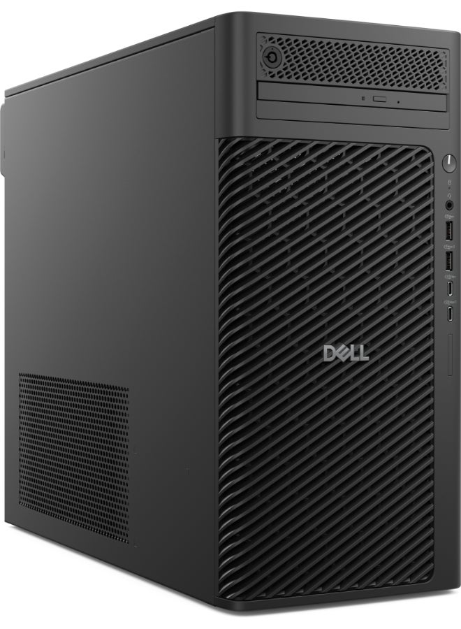 DELL Pro Max Tower T2 FCT2250 Tower Workstation With  Intel Core Ultra 7-265 Processor/16GB RAM DDR5/512GB SSD/Windows 11 Pro/ black - Image 1