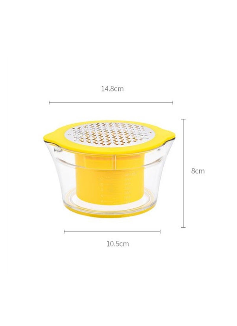 Generic - Corn Peeler Tool, Corn Stripper & Remover with Built-In Cup Grater, Corn Cutter with Bowl and Safety Handle, Ginger Grater, Essential Kitchen Gadget for Corn on the Cob - Image 1