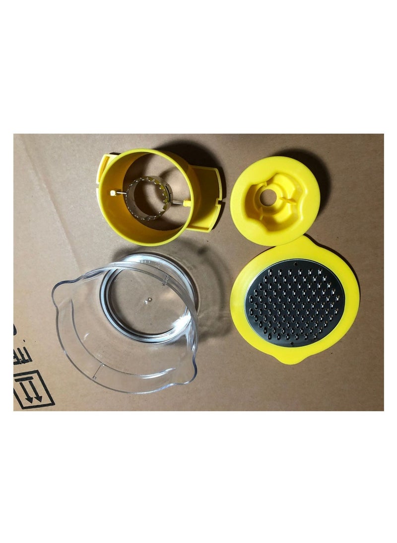 Generic - Corn Peeler Tool, Corn Stripper & Remover with Built-In Cup Grater, Corn Cutter with Bowl and Safety Handle, Ginger Grater, Essential Kitchen Gadget for Corn on the Cob - Image 1