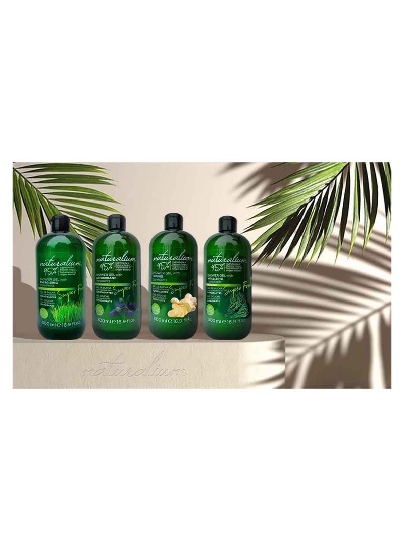 ناتشوراليوم جل الاستحمام ناتشوراليوم  المضاد للأكسدة بالتوت الأزرق 500 مل - Image 2