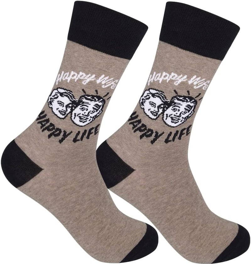 Funny and Crazy Socks with Sayings - Novelty Gifts for Men, Women, Teens