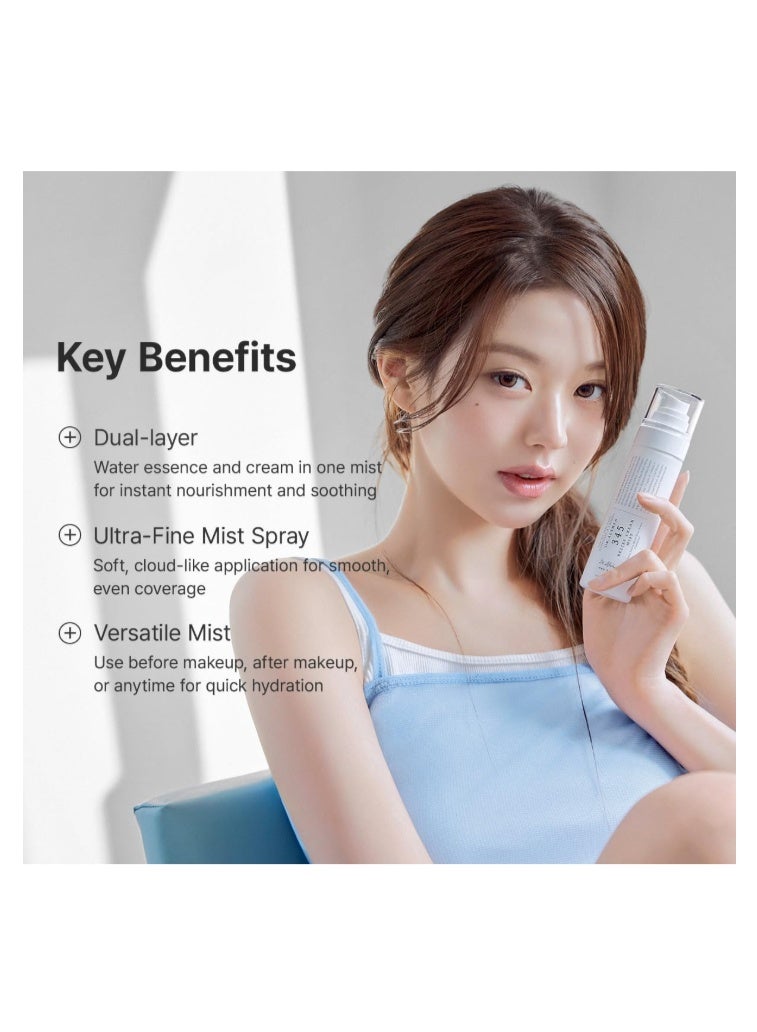 Dr. 345 Relief Cream Mist 60ml – Hydrating & Calming Vegan Korean Skincare Face Mist - Image 2