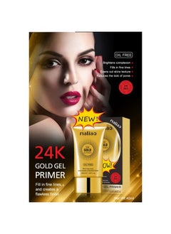 maliao 24K Gold Gel Primer 40Ml - Luxe Makeup Base For Radiant Skin  - Image 5