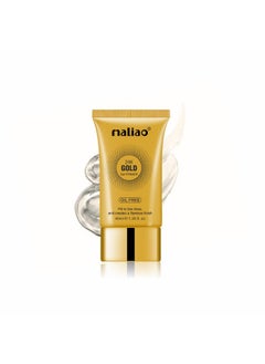 maliao 24K Gold Gel Primer 40Ml - Luxe Makeup Base For Radiant Skin  - Image 1