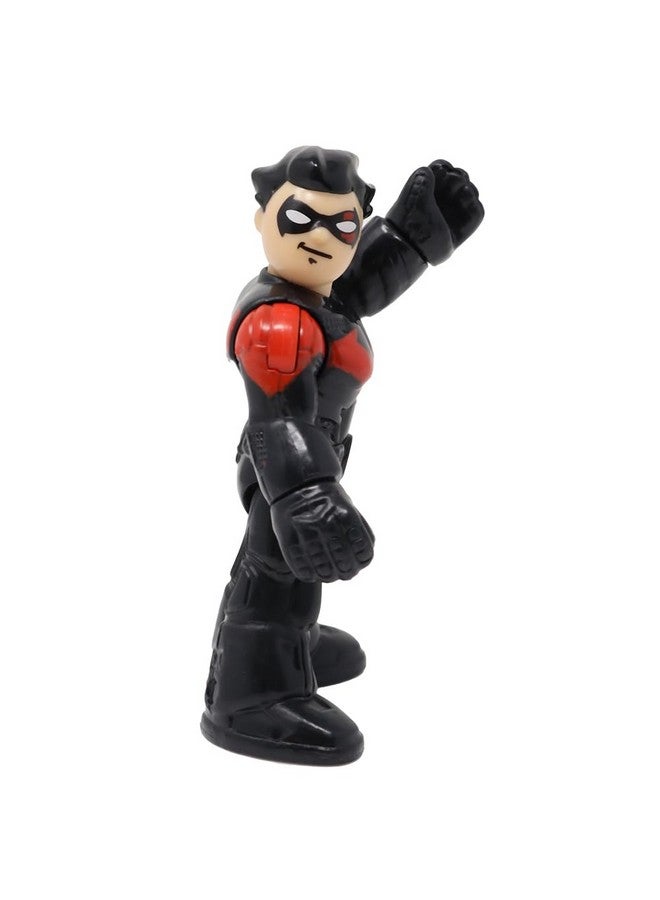 imaginext جزء بديل من إيميجينكست لمجموعة ألعاب فيشر-برايس ألتيميت هيرو فيلين - GYN62 - شخصية نايت وينغ القابلة للتشكيل البديلة - Image 2