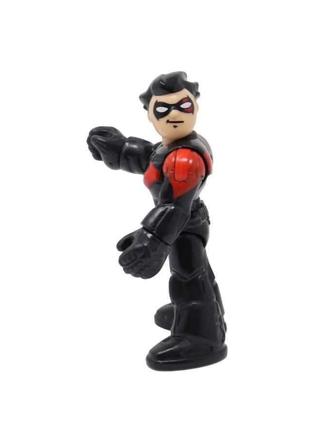 imaginext جزء بديل من إيميجينكست لمجموعة ألعاب فيشر-برايس ألتيميت هيرو فيلين - GYN62 - شخصية نايت وينغ القابلة للتشكيل البديلة - Image 4