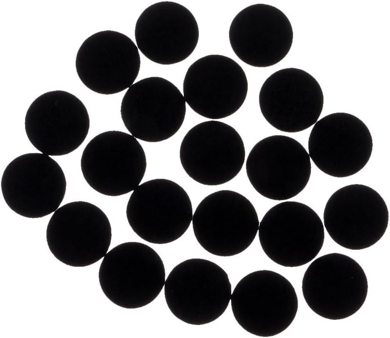 klarako 50 Pieces Self Adhesive Felt Furniture Feet Floor Protector Pads Anti Skid Scratch Resistant Mats Table Legs Stools Chairs Protection 30x3mm - Image 1