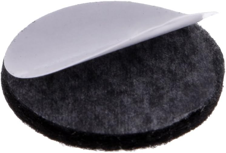klarako 50 Pieces Self Adhesive Felt Furniture Feet Floor Protector Pads Anti Skid Scratch Resistant Mats Table Legs Stools Chairs Protection 30x3mm - Image 5