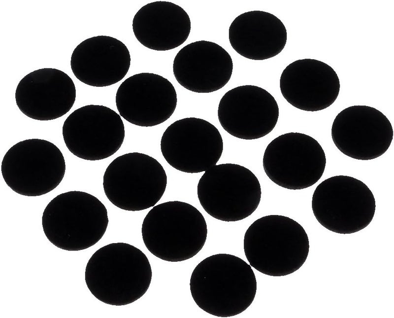 klarako 50 Pieces Self Adhesive Felt Furniture Feet Floor Protector Pads Anti Skid Scratch Resistant Mats Table Legs Stools Chairs Protection 30x3mm - Image 2