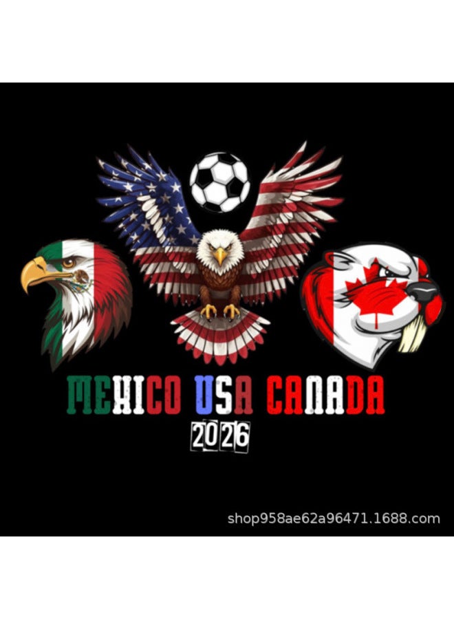 ديكورات وأجواء مستوحاة من كأس العالم 2026 - اللون: النمط 9، الموديل: 12 بوصة (حوالي 30 سم) - Image 1