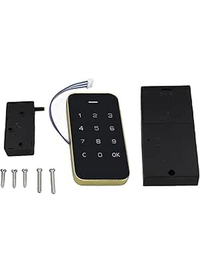 Digital Electronic Password Lock Touch Screen Security Lock For Cabinet Drawer Mailbox ABS Stainless Steel - Image 1