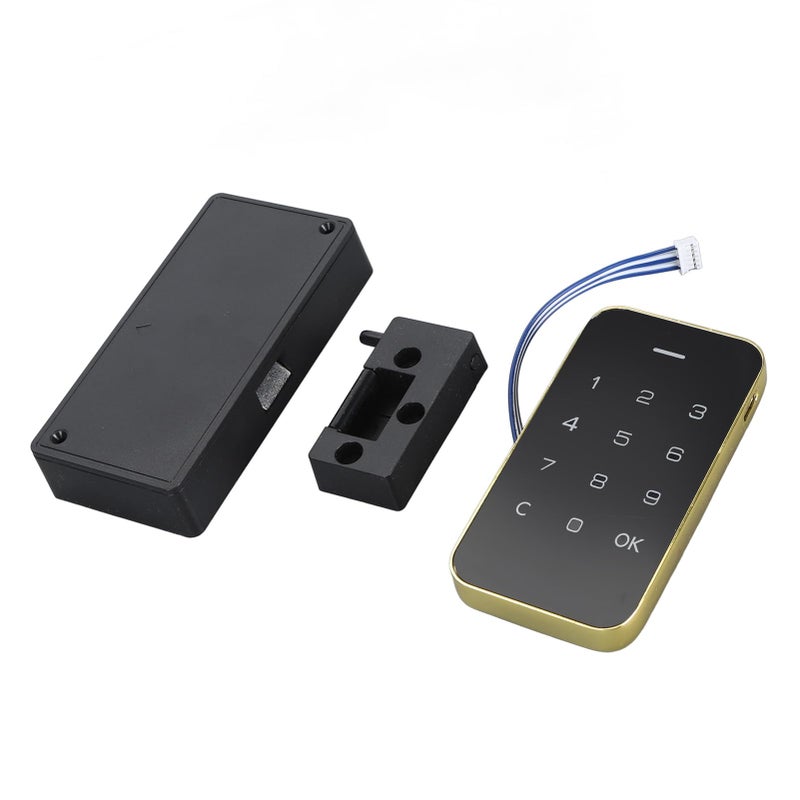 Digital Electronic Password Lock Touch Screen Security Lock For Cabinet Drawer Mailbox ABS Stainless Steel - Image 5
