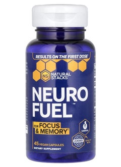 Natural Stacks Neuro Fuel 45 Vegan Capsules 