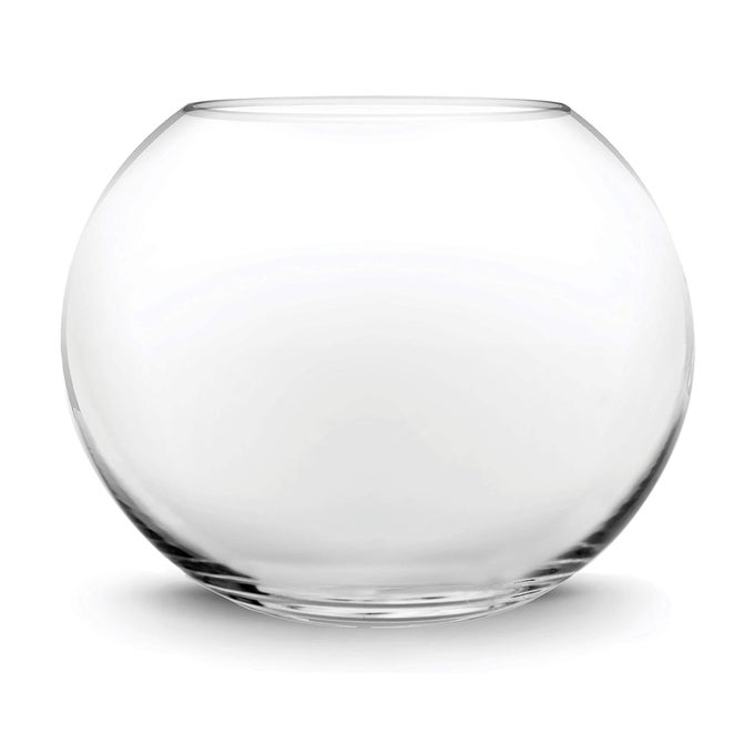 GLASS BUBBLE VASE H45 W55 APPROX 14 GAL SMALL FISH BOWL ROUND TERRARIUM VASE GLOBE FLOWER CENTERPIECE FOR WEDDINGS EVENTS ARRANGEMENTS