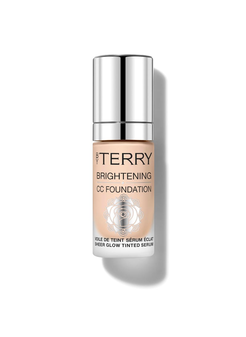 BY TERRY By Terry Brightening CC Foundation, Hydrating Serum Foundation, Ultra-Sheer Finish, Vegan & Cruelty-Free, 2N, Light Neutral 