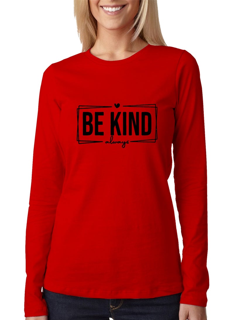 Long Sleeve T-Shirt  For Women