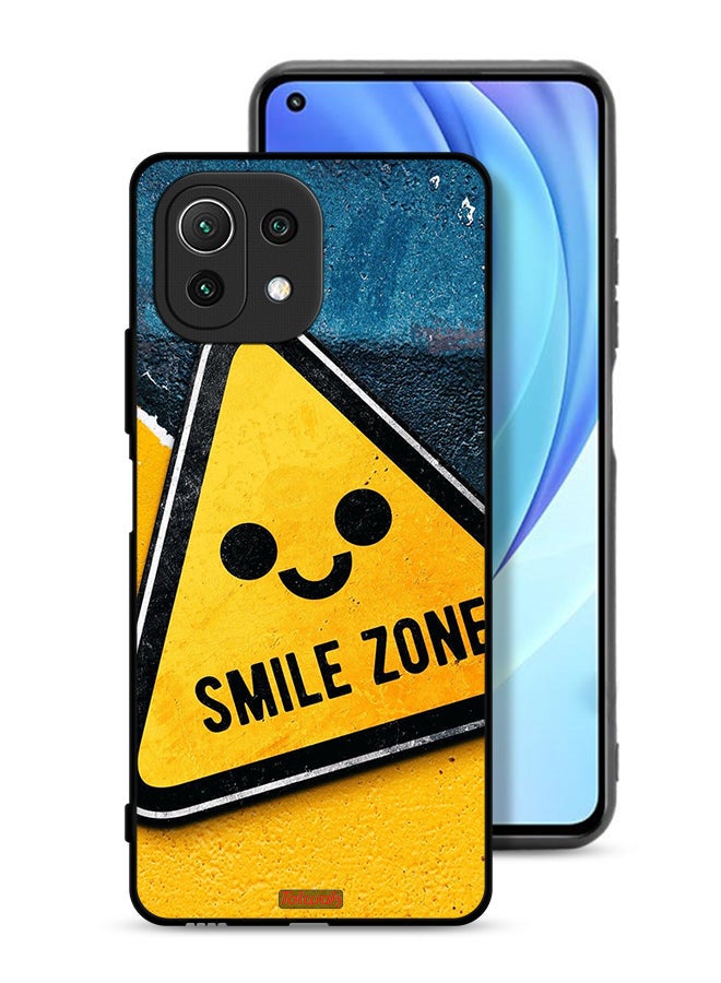 Tolwak Xiaomi Mi 11 Lite Protective Case Cover Smile Zone - Image 1
