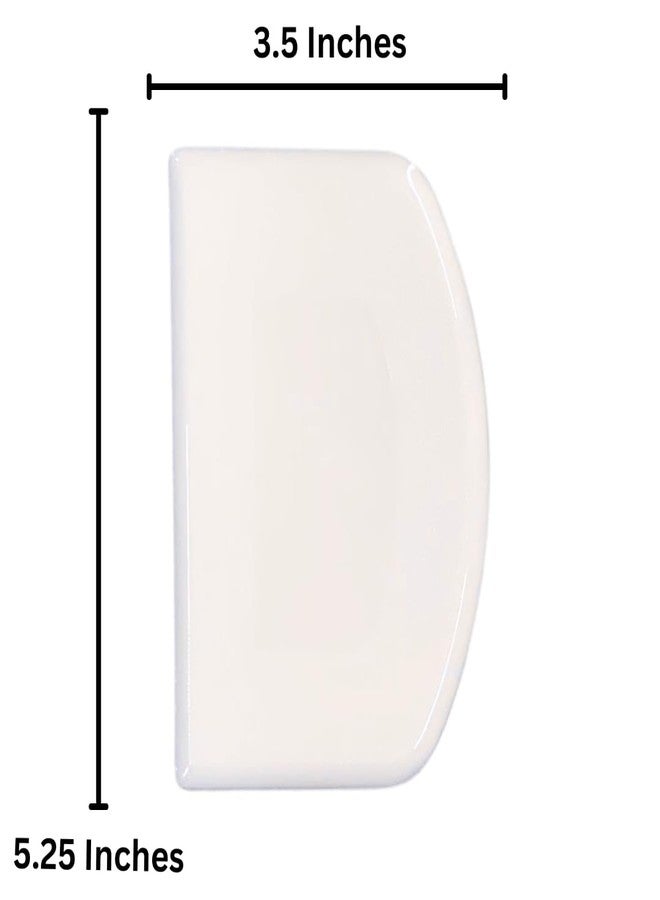 Royalty Essentials Sourdough Plastic Bench Dough Scraper Bowl Flexible Food-safe Cutter Flexible Multipurpose Good Grip Curved and Flat Edge Dough Food Scrapers for Kitchen Bread Dough Cake Fondant Icing 2 Pack - Image 2
