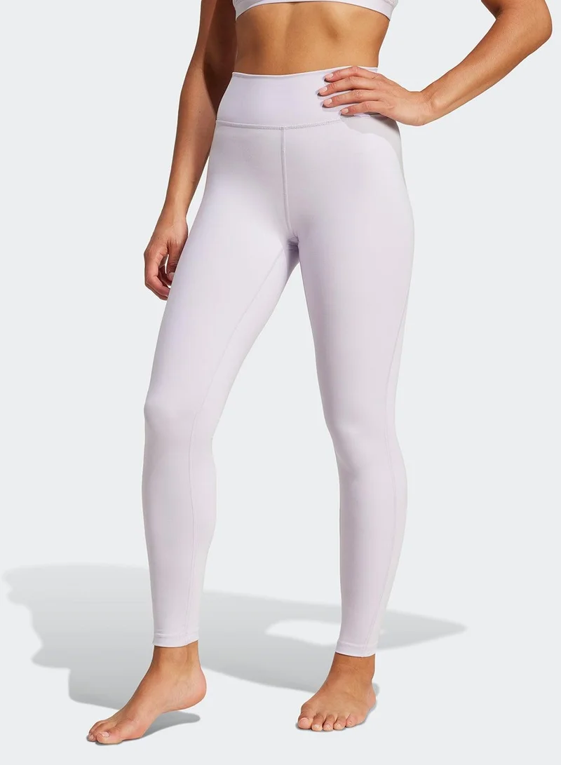 Adidas adidas All Me Ess 1/1 Purple Training Tights 2XSS