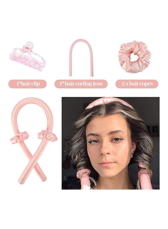 NIBEMINENT Curling Rod Set Pink - Image 4