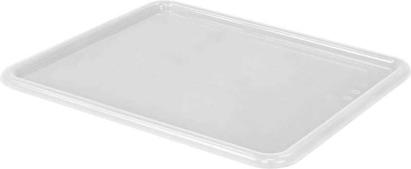Storex Lid for Storage Tray Letter Size 1375 x 112 x 235 Inches Translucent 5Pack 62515E05C