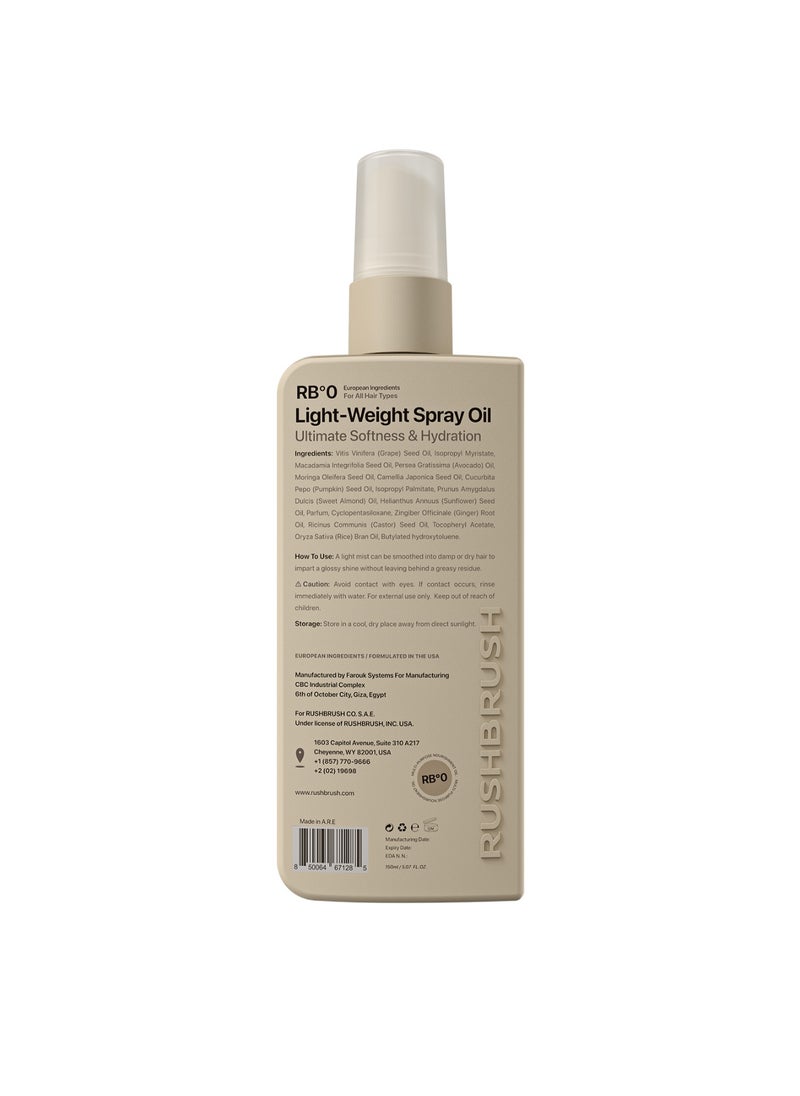Rush Brush RB°0 Hair Oil - 150ml  - Image 3