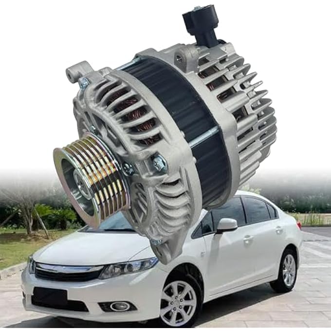 sen SHOW 11537N Alternator 95A Compatible with 2012-2015 Honda Civic,2016-2018 Honda HR-V,1.8L Replacement A5TJ0191 31100-R1A-A01 - Image 1