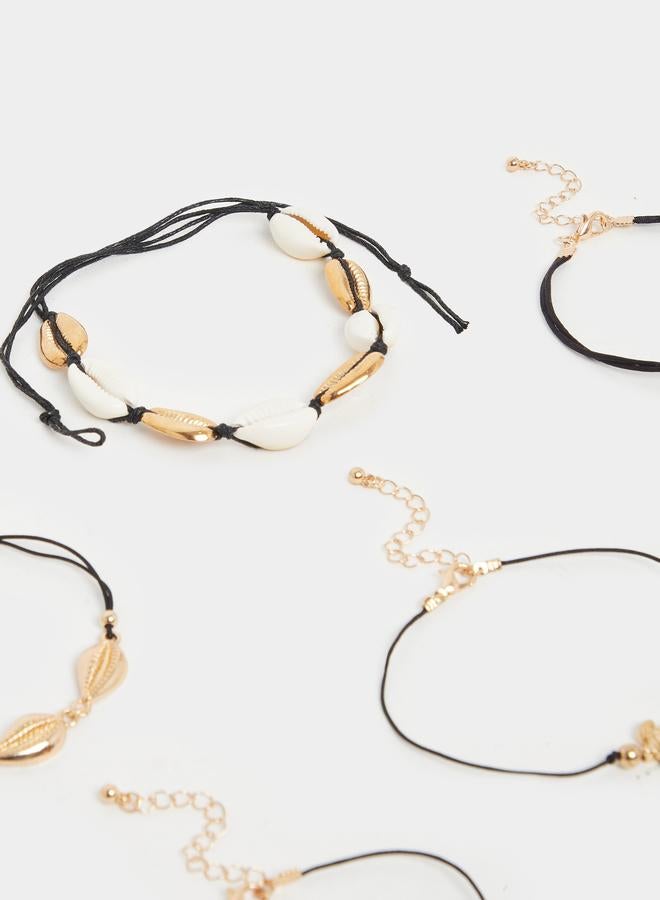 Styli Set of 6 - Shell Charm Anklet - Image 5