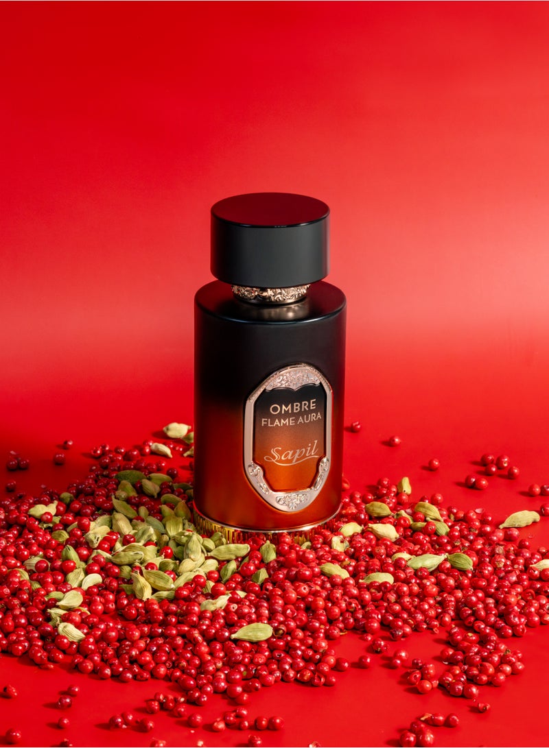 sapil Ombre Flame Aura Perfume, Cardamom Oud, Eau De Parfum 100ml - Image 5