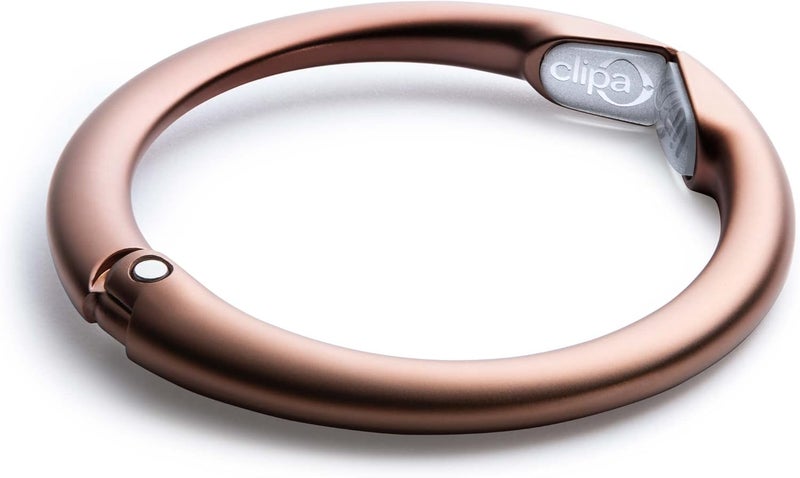 Clipa Bag Hanger - The Ring That Opens Into a Hook, Closes Automatically | Hangs Almost Anywhere in Just 1/2" of Space | Holds 33 lbs Yet Weighs Only 1.6 oz | 8 Styles | 3 yr Warranty - Image 2