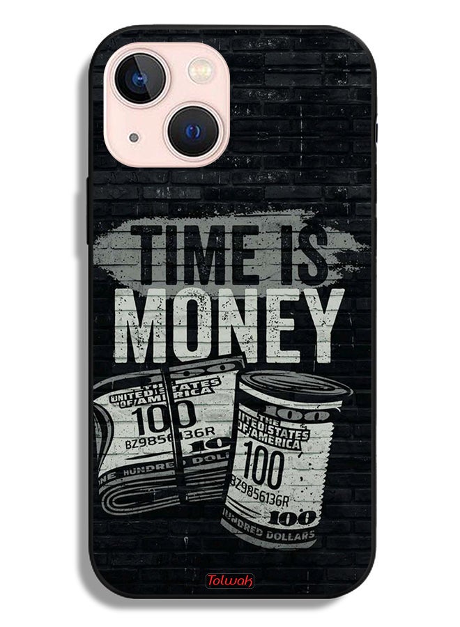 Tolwak حافظة حماية آبل آيفون 13 ميني - الوقت هو المال - Image 2