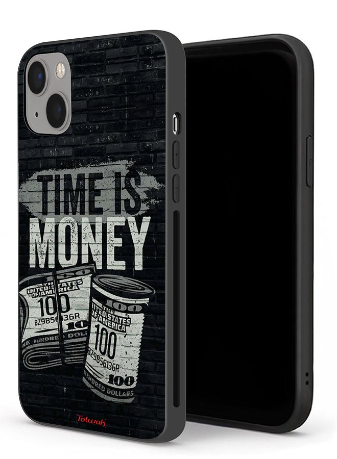 Tolwak حافظة حماية آبل آيفون 13 ميني - الوقت هو المال - Image 1