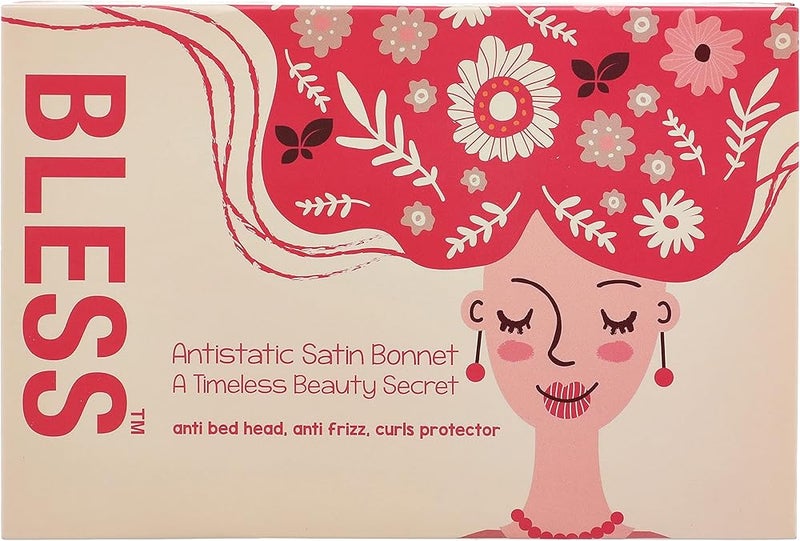 بليس Bless satin bonnet marron - Image 2
