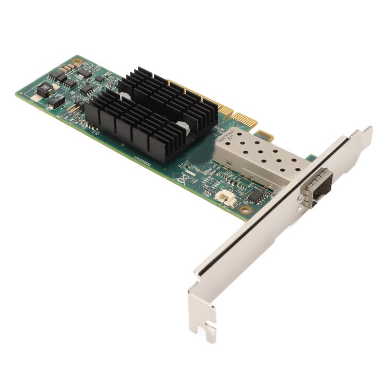 بطاقة شبكة SFP+ PCIE بمنافذ SFP+ بسرعة 10 جيجابت في الثانية - محول إيثرنت 10 جيجابت/ثانية - تصميم لوحة دوائر مطبوعة متين - بطاقة محول شبكة لأجهزة الكمبيوتر المنزلية والخوادم - Image 1