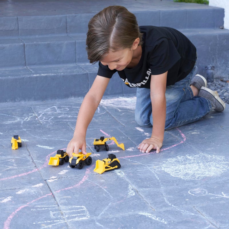 Cat Construction Little Machines 5 Pack - Great Cake Toppers - Image 4