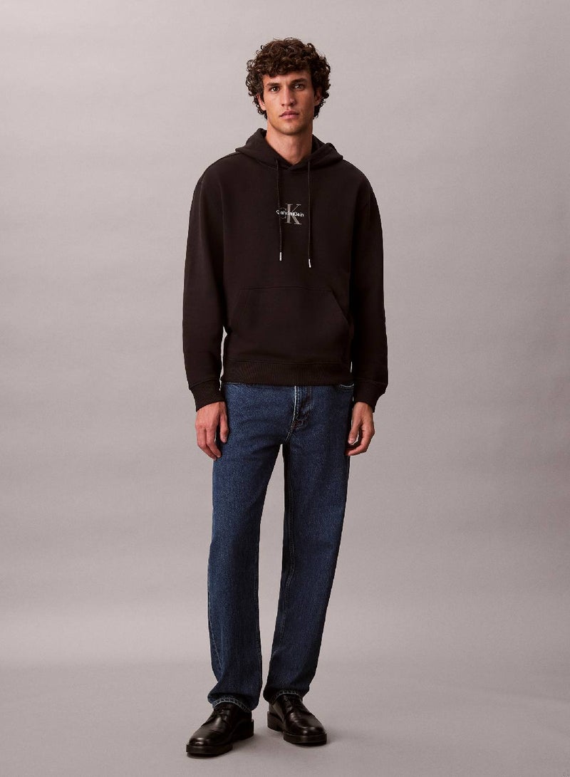 Calvin Klein Jeans Relaxed Monogram Hoodie - Image 4