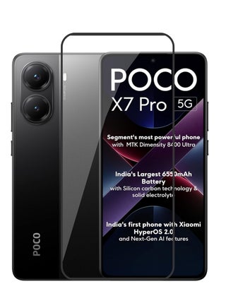 Screen Protector For Xiaomi Poco X7 Pro Tempered Glass Screen Protector Full Screen Coverage HD Clarity Anti Shatter Scratch Proof Glass For Xiaomi Poco X7 Pro 5G - pzsku/Z0F2810021F1E6A9AB3BAZ/45/_/1738070285/6e04e899-ed9b-4e9d-8803-a4a6fe596ed6