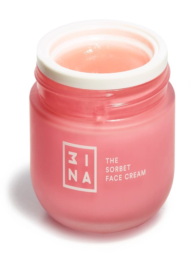 3INA MAKEUP - Vegan - Cruelty Free - The Sorbet Face Cream - Coral - Moisturizing - Soothing - Nourishing - Light Weight Texture - Image 1