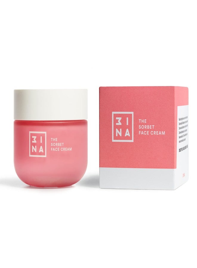 3INA MAKEUP - Vegan - Cruelty Free - The Sorbet Face Cream - Coral - Moisturizing - Soothing - Nourishing - Light Weight Texture - Image 2