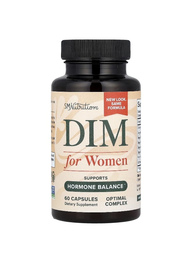 SMNutrition SMNutrition, DIM For Women, 60 Capsules  - Image 1
