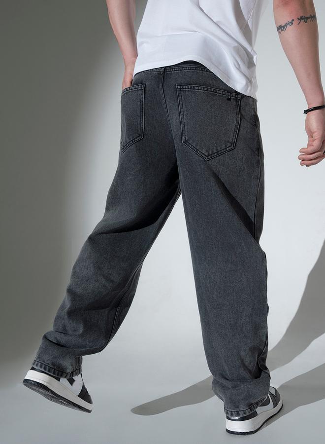 Hubberholme Mid Rise Relaxed Fit Faded Jeans - Image 3