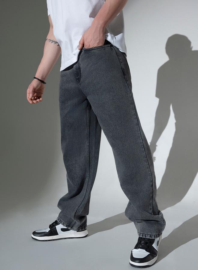 Hubberholme Mid Rise Relaxed Fit Faded Jeans - Image 4