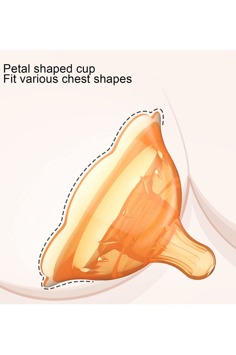 Mr. Penda 2 Pcs Nipple Shield for Nipples Protection, Nursing Cover for Feeding Women & Breastfeeding Supplies (Brown) - Image 4