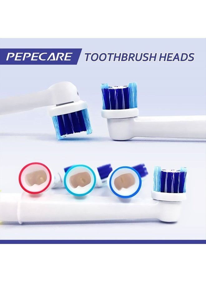 PEPECARE 8 Pack Replacement Brush Heads Compatible Toothbrush Heads for Braun Oral-B Professional Care 500 600 1000 2000 2500 3000 5000 7000 and More Vitality Pro Smart Genius Electric Toothbrushes  - Image 5