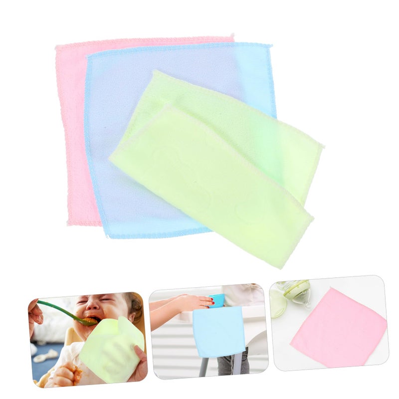 Microfiber Hand Towels 10 Pack Quick Dry Washcloths 20X20X0.30CM Soft Absorbent Cleaning Cloths - Image 5