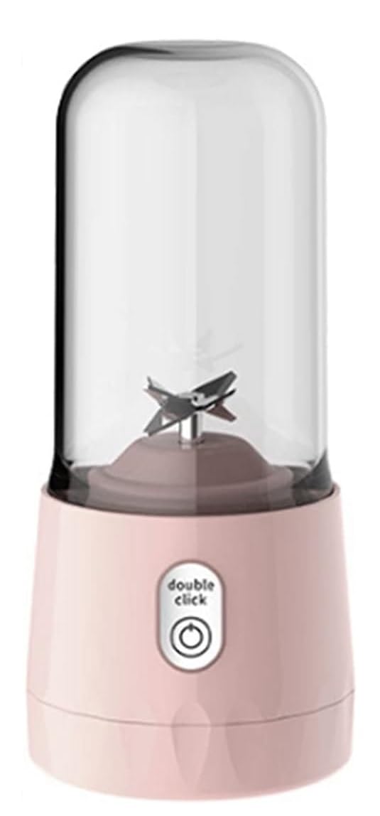 POXEFLIP Fruit Juice Mixer Personal Mini Smoothie Blender USB Rechargeable Shake Smoothies Mixer Fruit Juice Blender Individual Juicer Cup for Travel Camping - Image 1