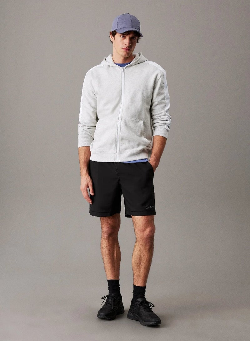CALVIN KLEIN Fleece Zip Up Hoodie - Image 4