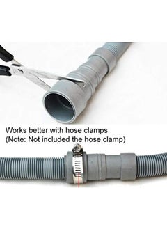lasenersm 1 Piece 4.9Ft 1.5M Universal Wash Machine Drain Extension Hose Washing Pipe Dishwasher  - Image 4
